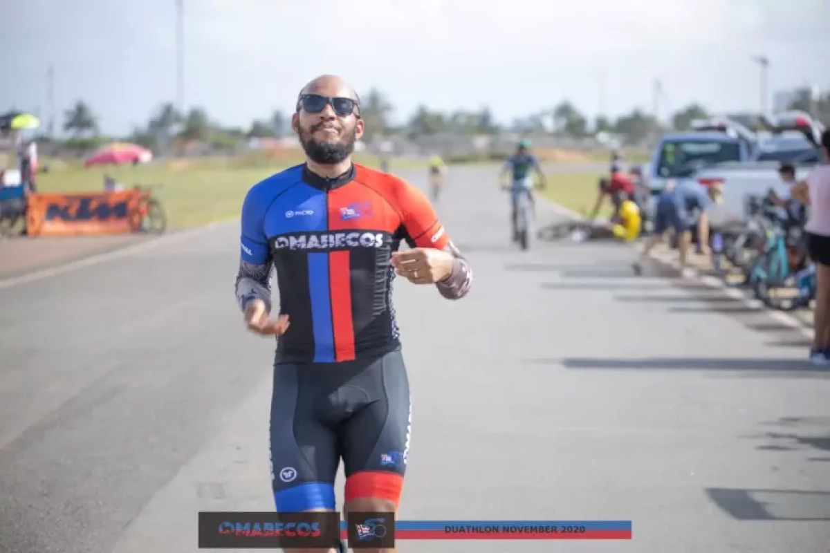 Atleta depois da meta